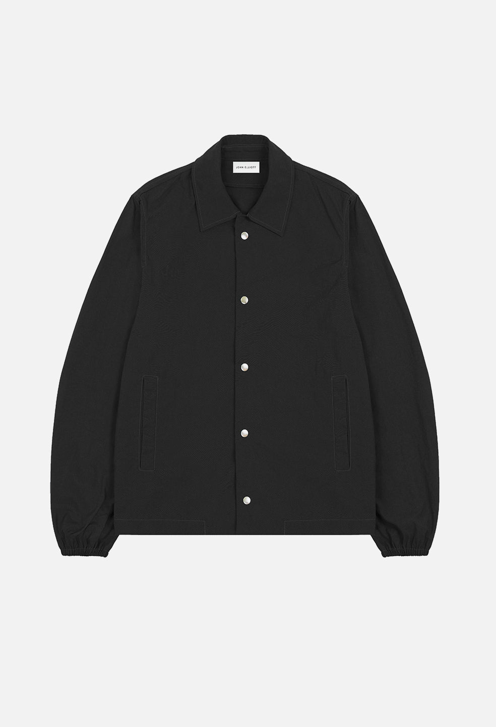 Nylon Coach's Jacket / Black