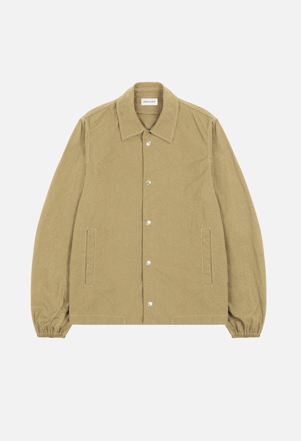 tan coach jacket