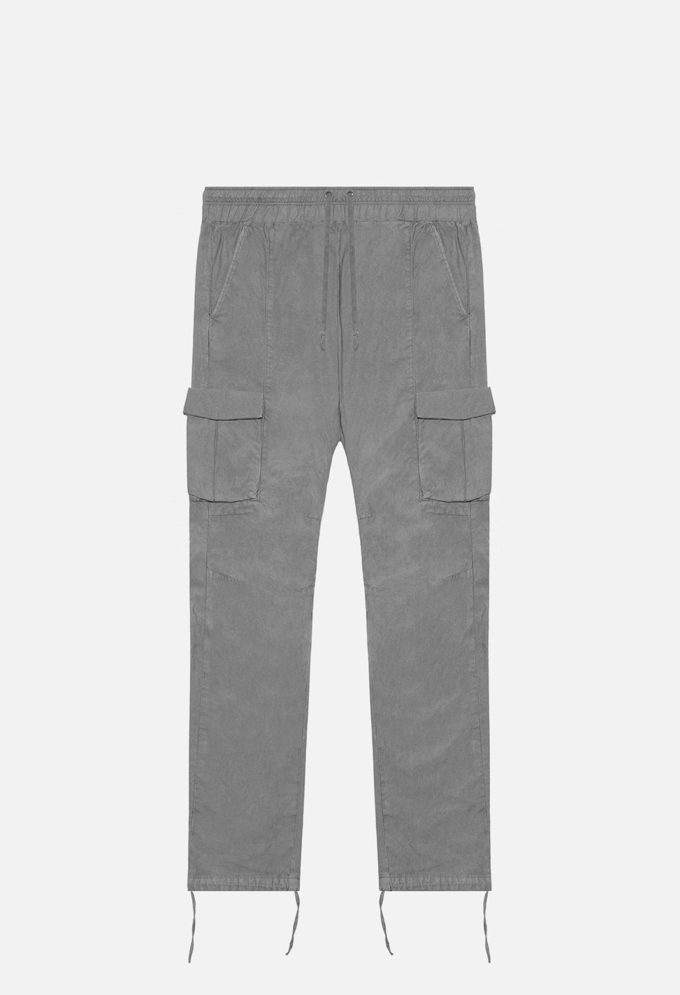 Back Sateen Cargo Pants / Charcoal