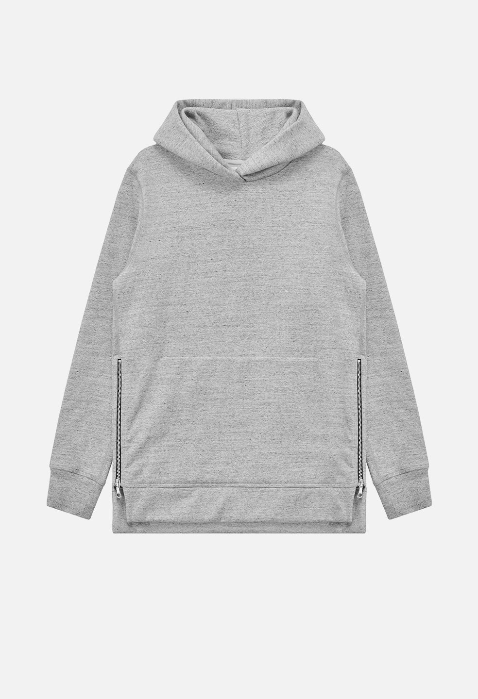 Cashmere Fleece Hooded Villain / Heather Grey