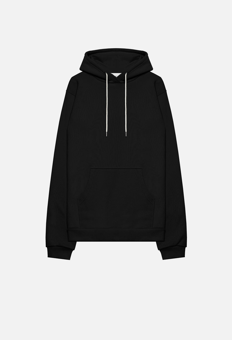 cashmere hoodie black