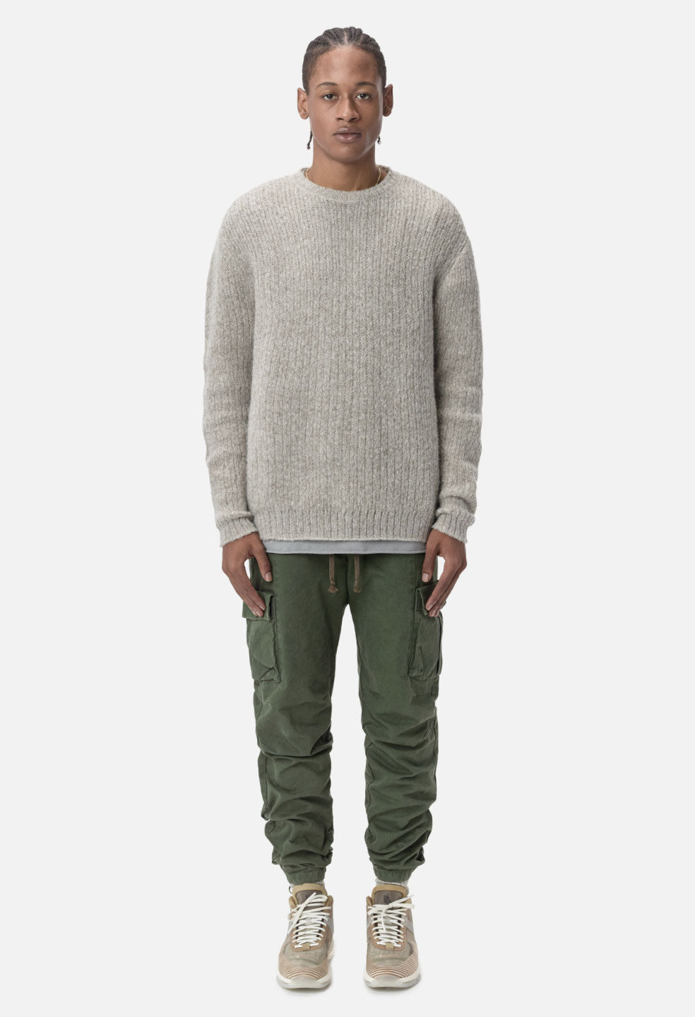 john elliott cargo pants olive