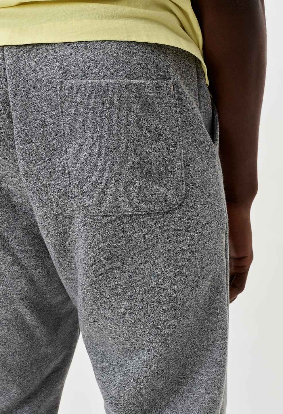 grey fitted sweatpants