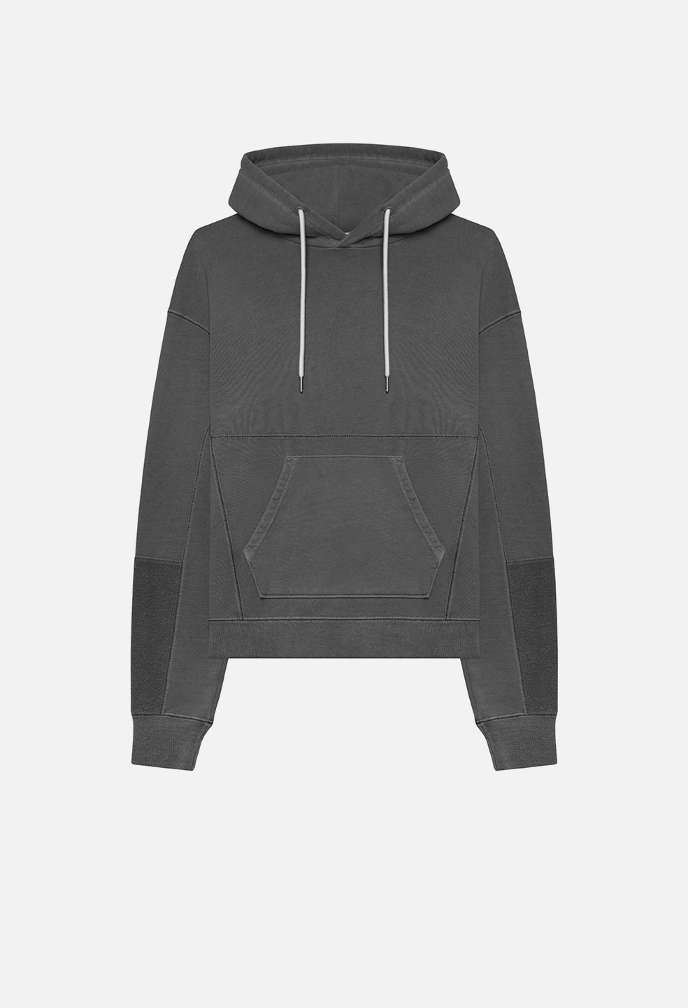 black loose hoodie