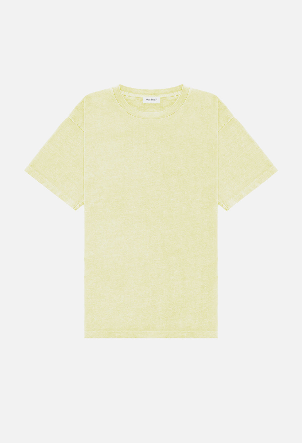 light yellow tee