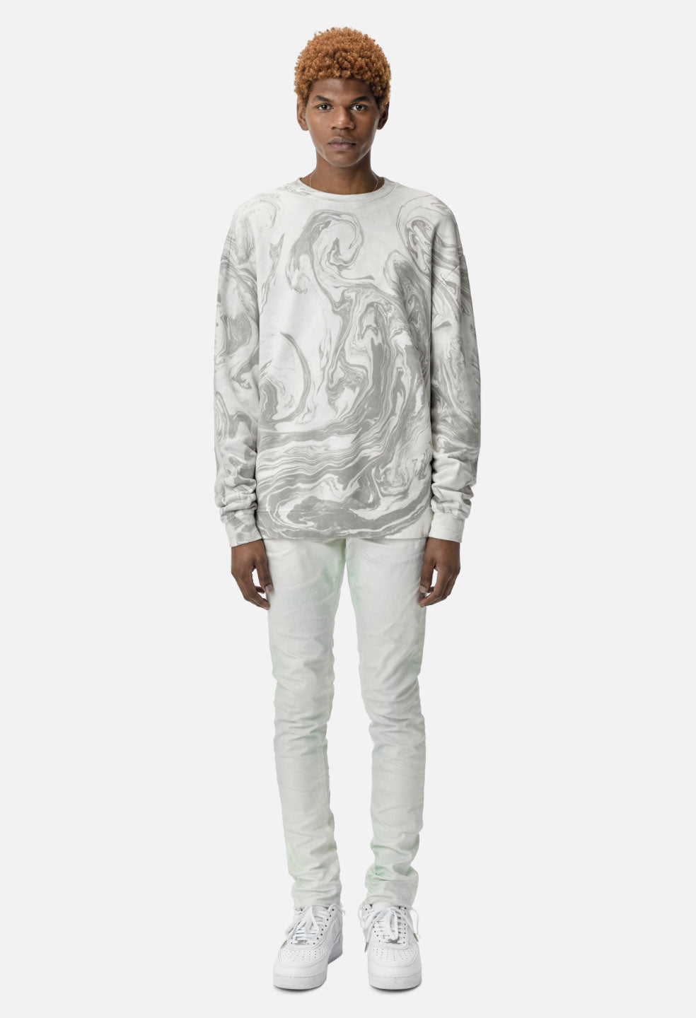 新品】JOHN ELLIOTT MARBLE DYE CREW | www.ofa.sg