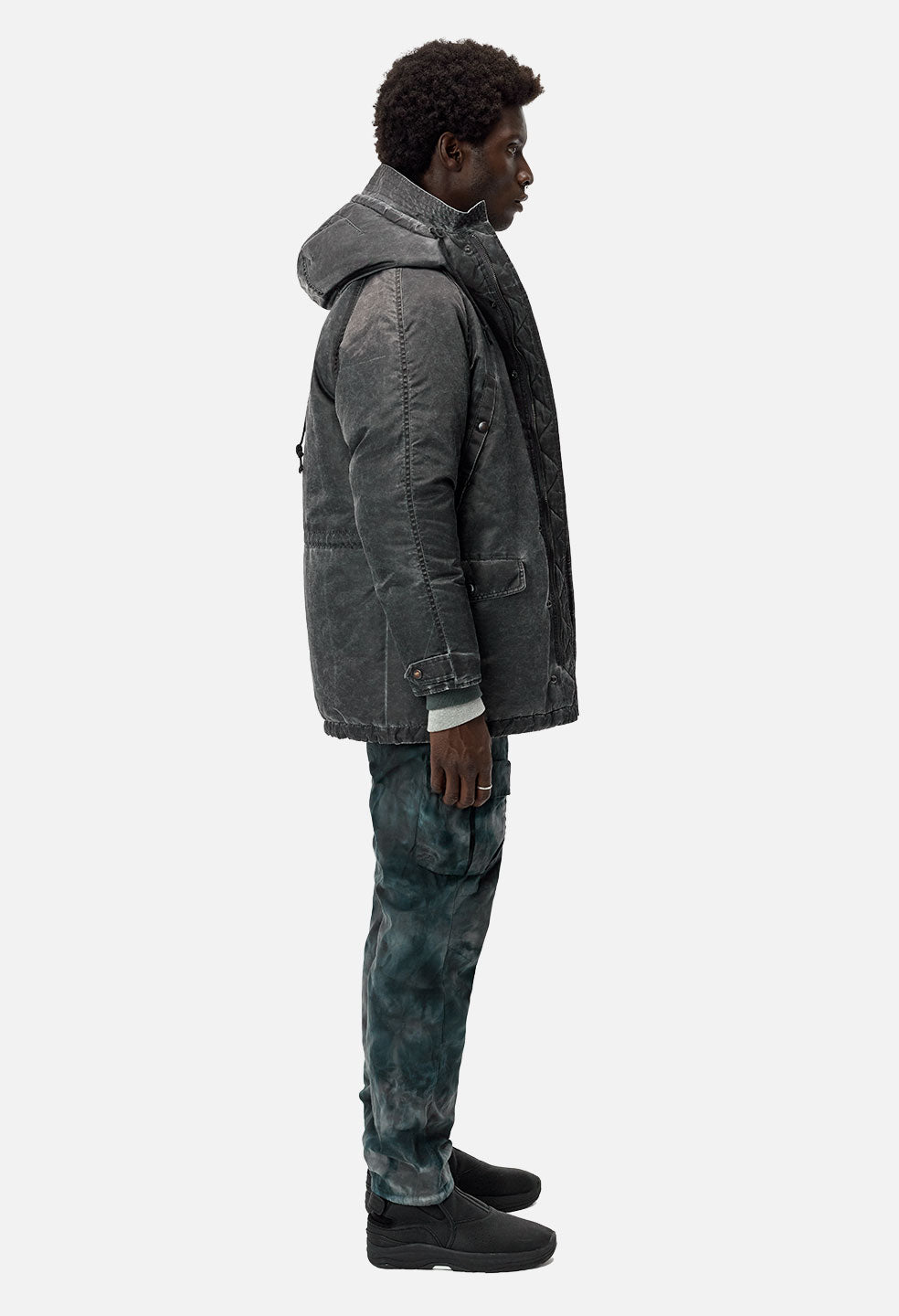 Nicasio Parka / Black - JOHN ELLIOTT