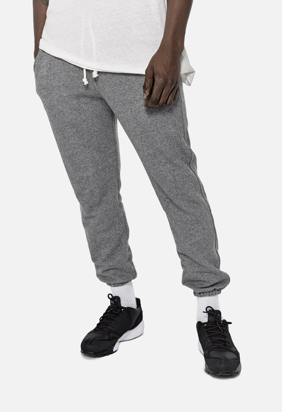 oversized grey sweatpants