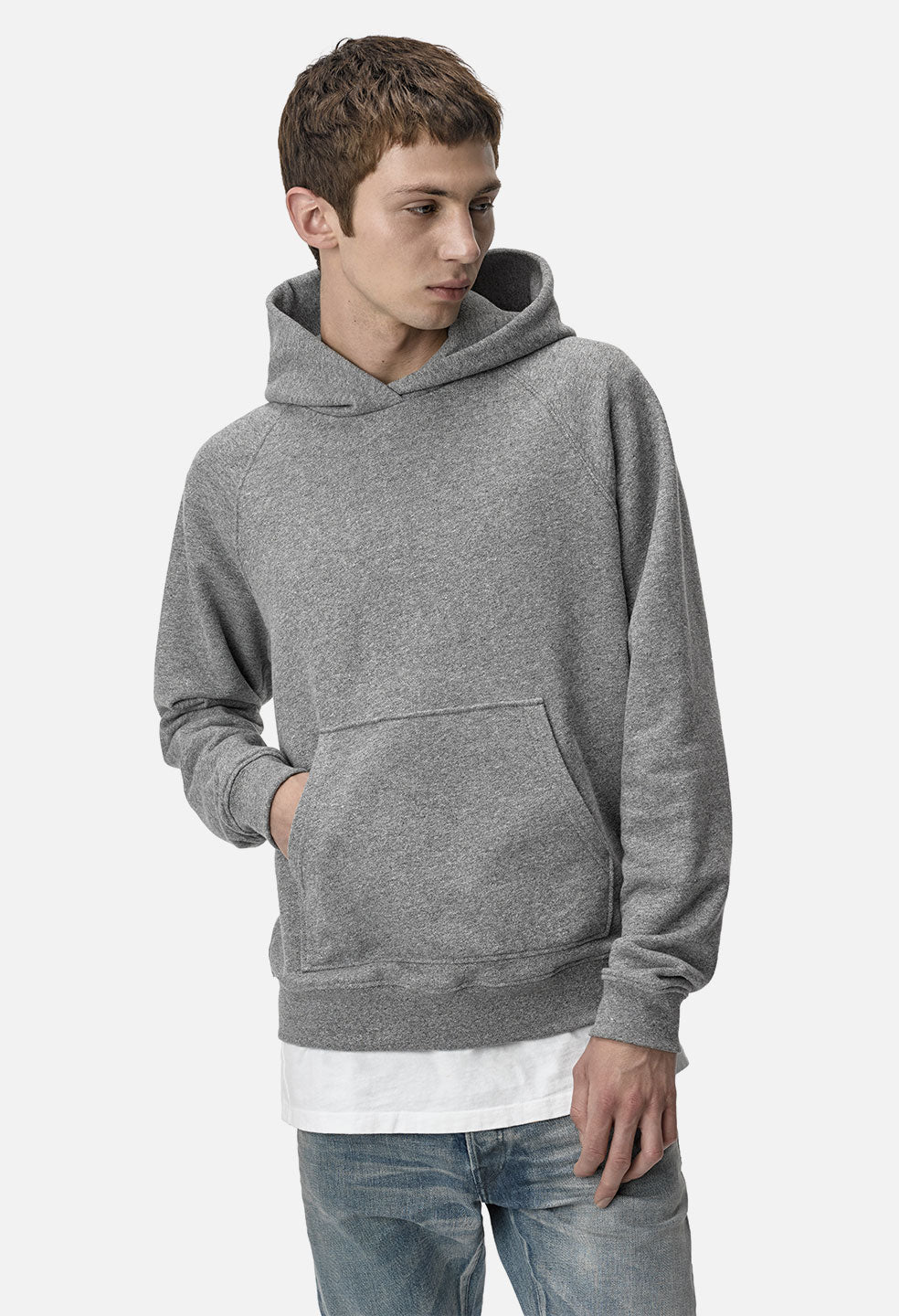 john elliott raglan hoodie