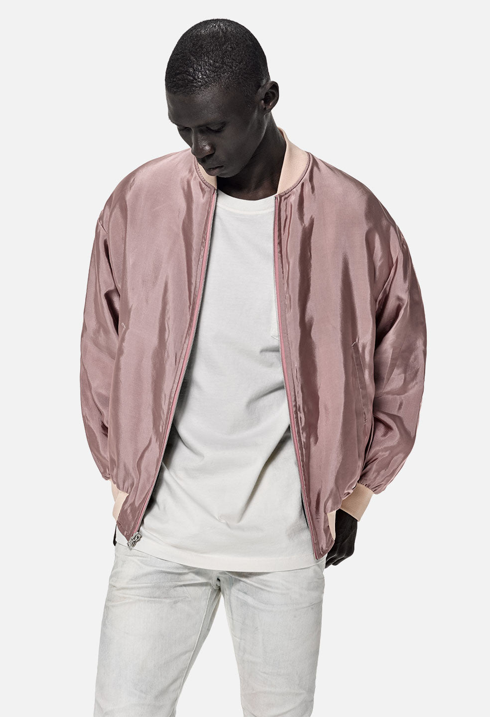 reversible silk jacket