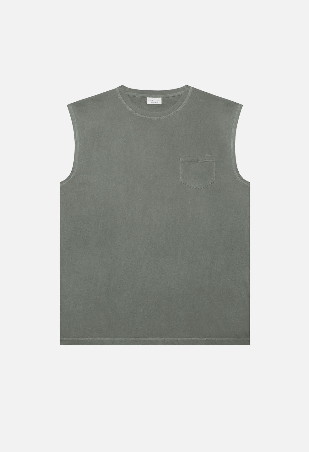 sleeveless pocket tee