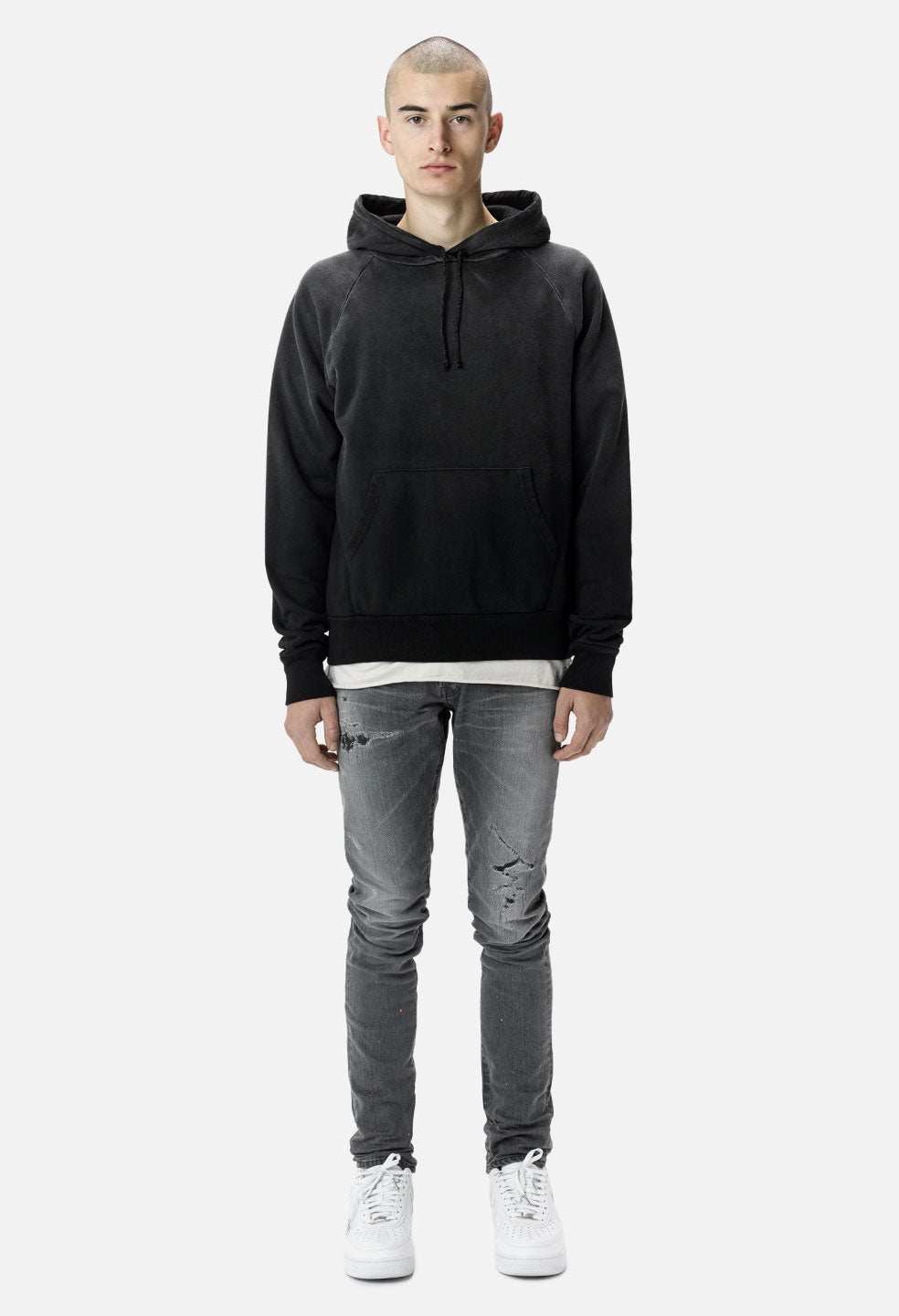 john elliott thermal lined hoodie