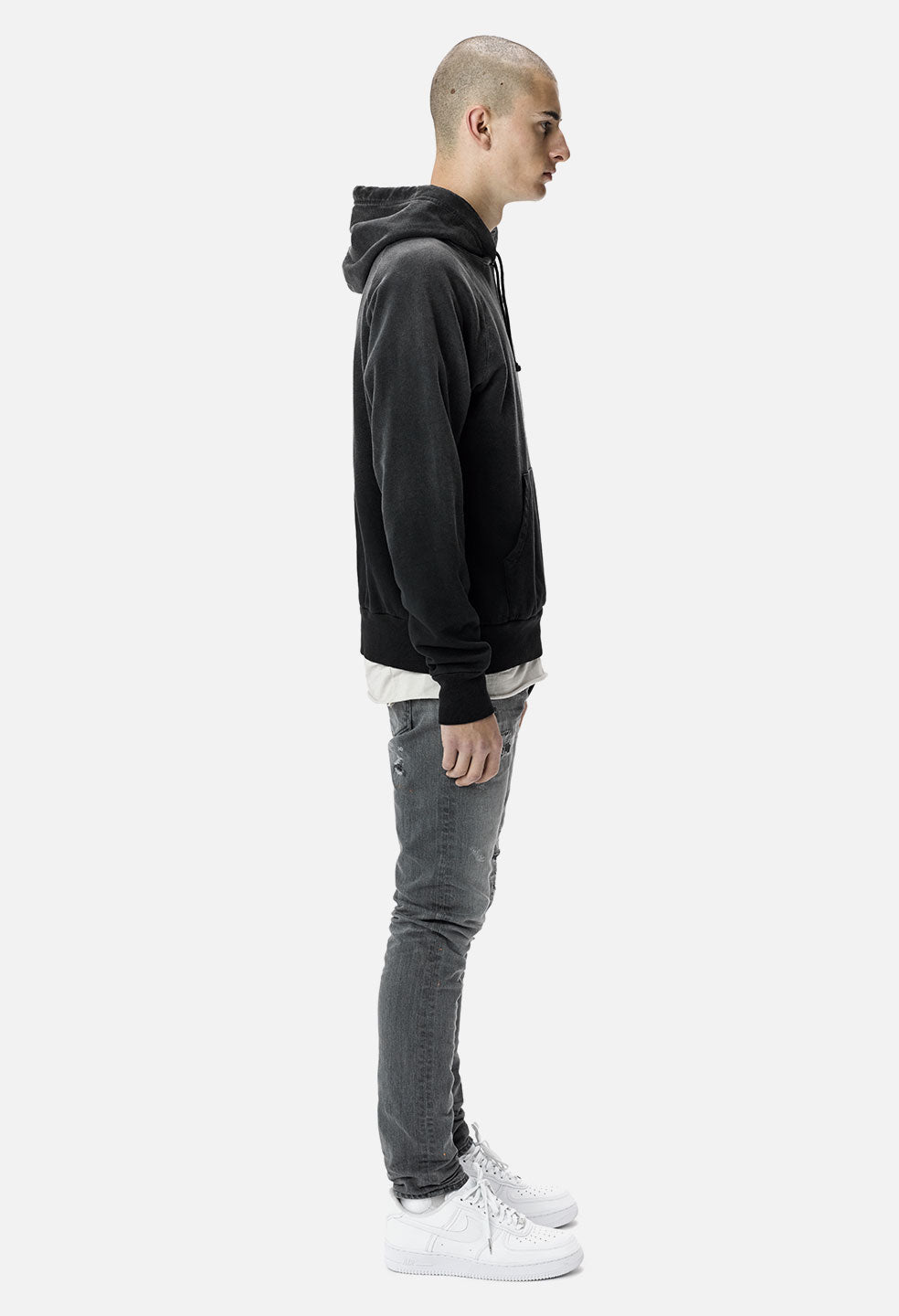 john elliott thermal lined hoodie