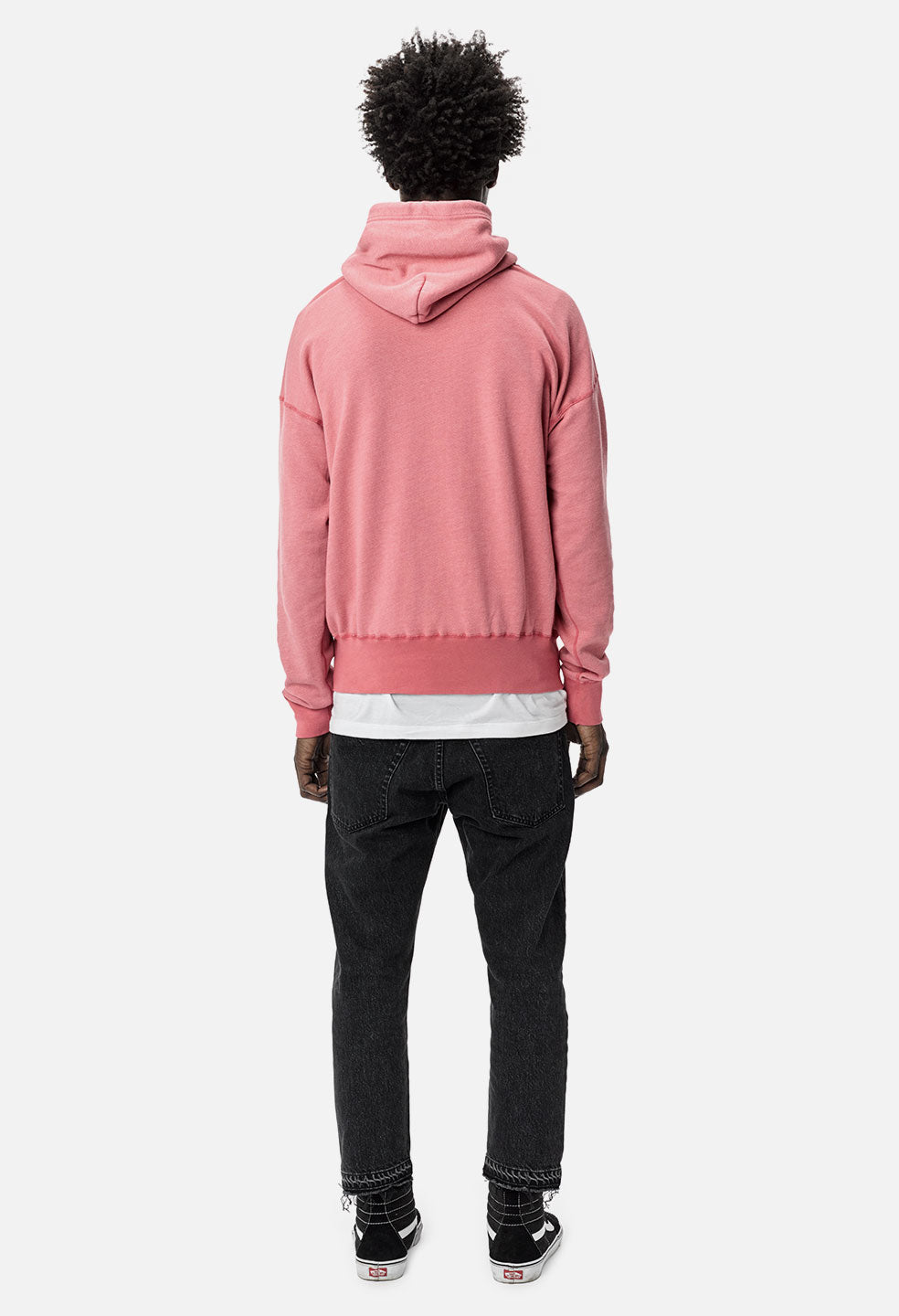 Vintage Fleece Hoodie Red