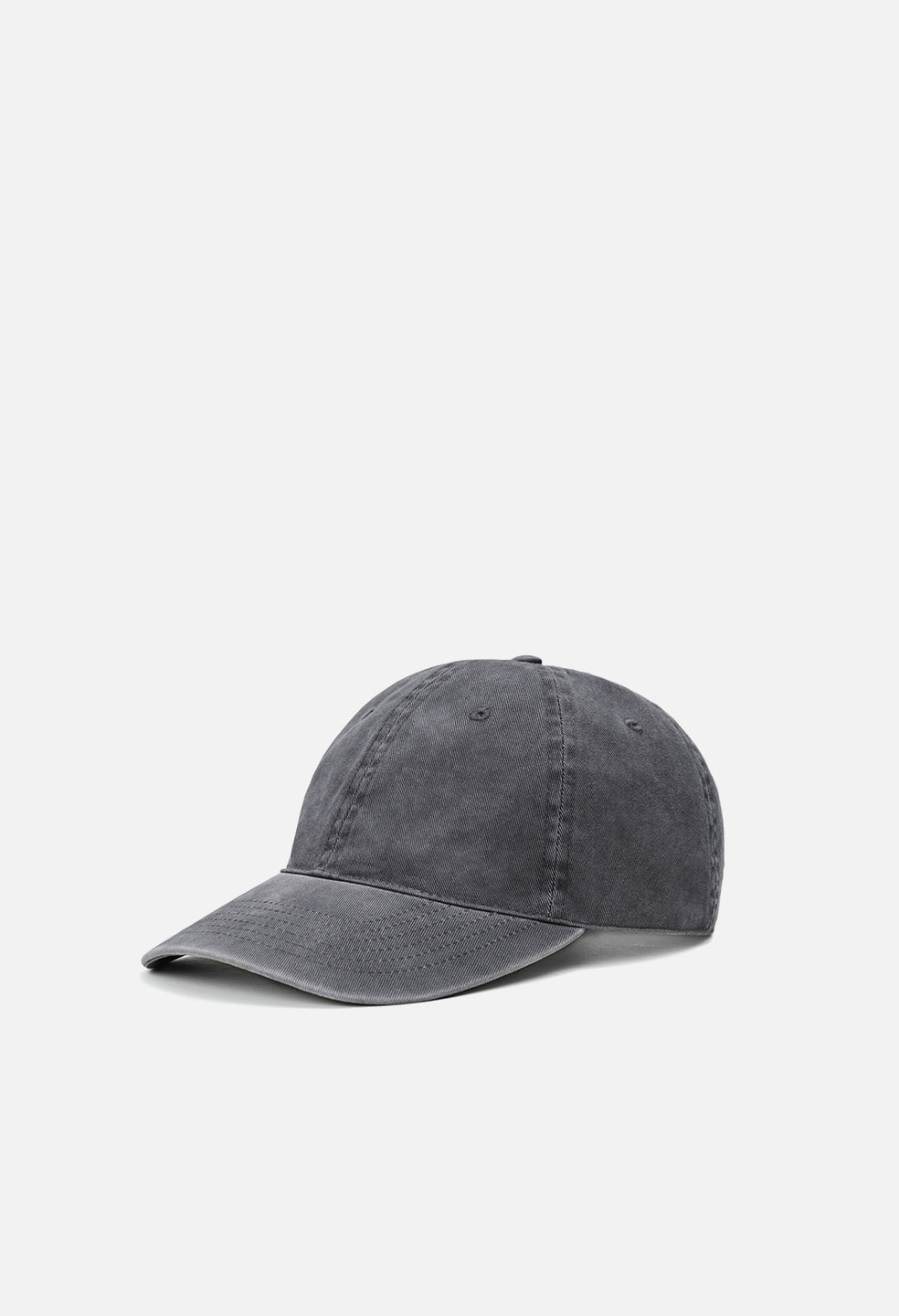 washed black hat